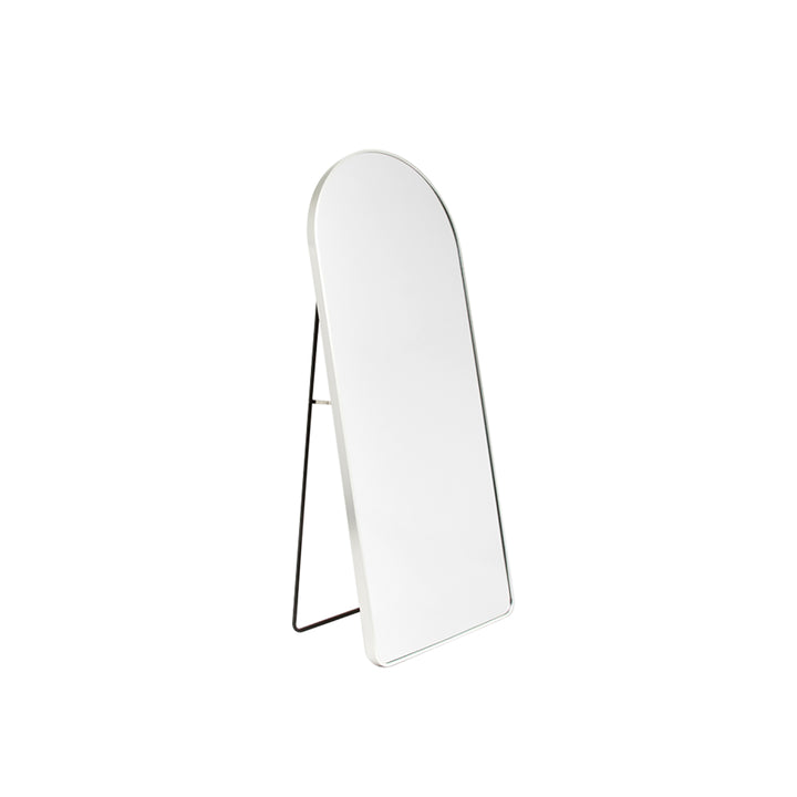 Simplicity Standing Arch Curve Mirror (Silver)