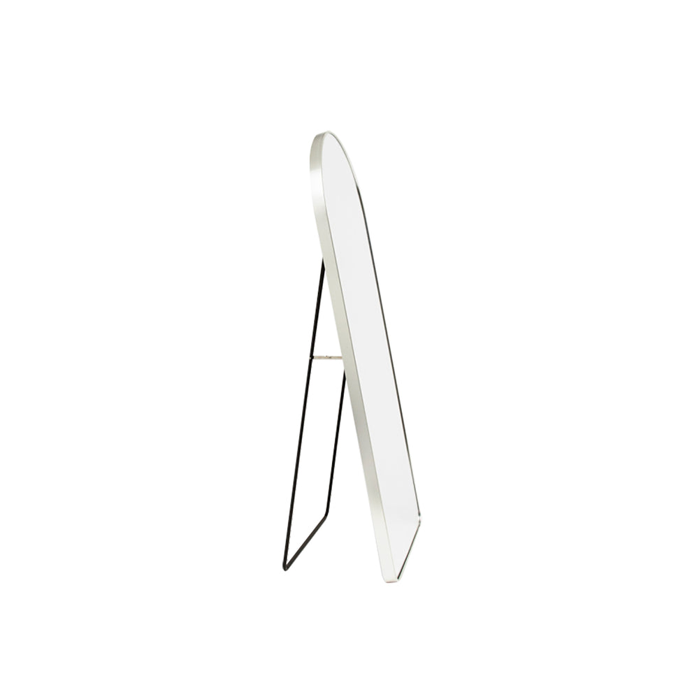 Simplicity Standing Arch Curve Mirror (Silver)