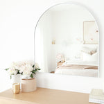 Bjorn Arch Mirror (Bright White)