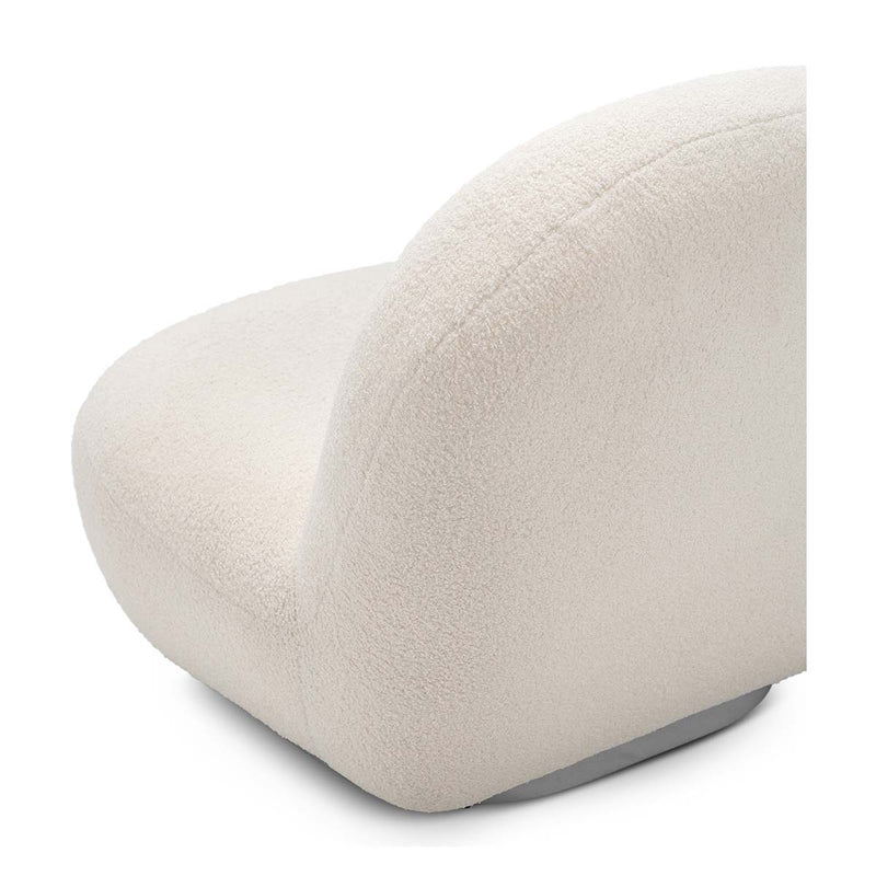 Pacha Low Slung Boucle Occasional Chair