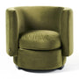 Arena Velvet Occasional Chair - Green