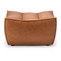 N701 Leather Ottoman - Old Saddle