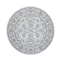 Paradise Bjorn Round Rug - Grey / 1.5m Diameter
