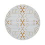 Paradise Cala Round Rug - Gold / 1.5m Diameter