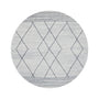 Paradise Gina Round Rug - Grey / 1.5m Diameter