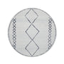 Paradise Kylie Round Rug - Grey / 1.5m Diameter