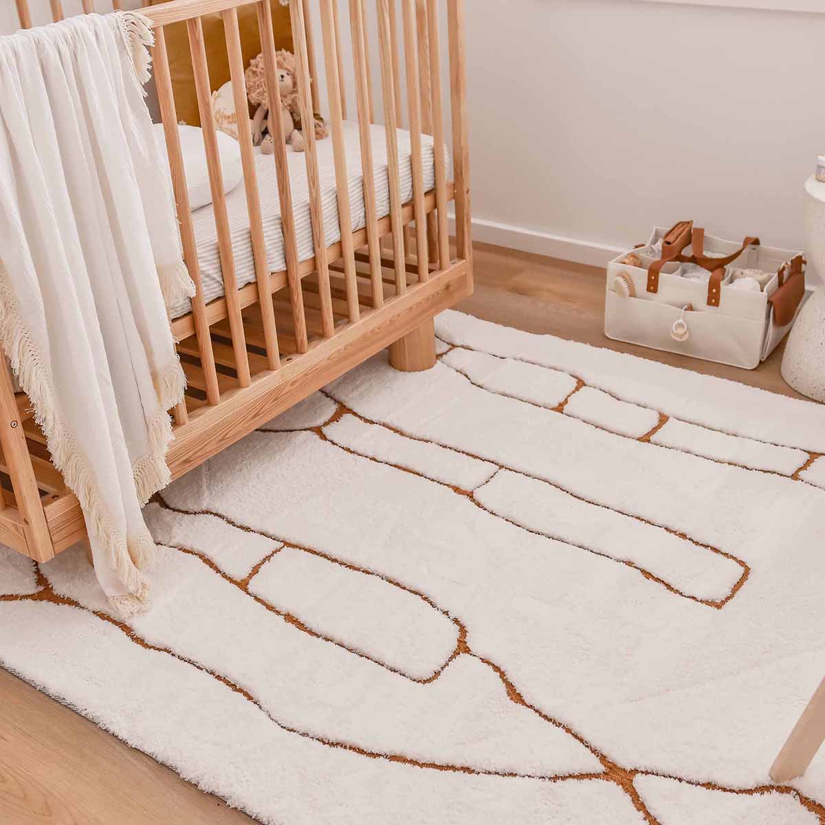 Tribal store nursery rug