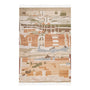 Allegra Abstract Tribal Rug - Orange / Cream / 1.9 x 2.8m