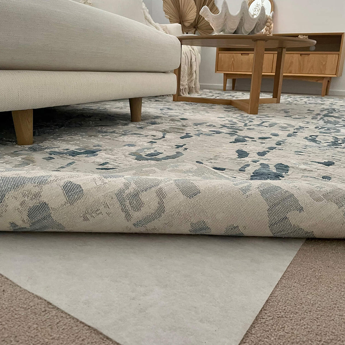 Soft Cloud Anti-Slip Rug Underlay | Buy Online for Carpeted and Hard Floors  – Life Interiors