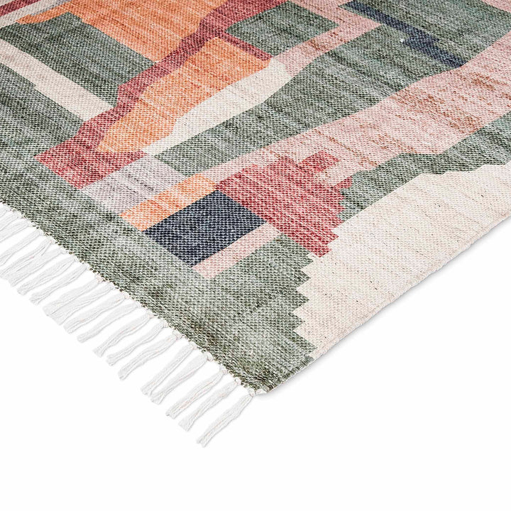 Fern Abstract Tribal PET Rug