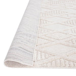 Kira Diamond Detail Textured Rug