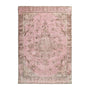 Sahara Turkish Style Distressed Medallion Rug - Pink / 1.9 x 2.9m