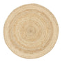 Sayulita Round Jute Rug - Natural / 1.2 Diameter