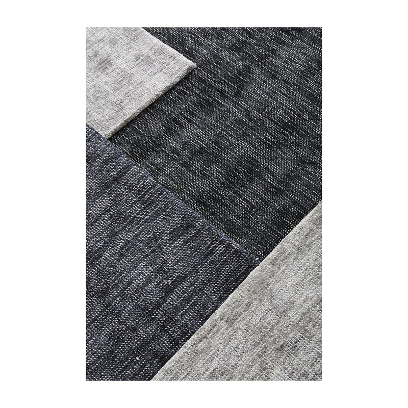 Azur Gray Rug Grey Solid Modern Rectangle Rug | Buy Azure Online – Life Interiors