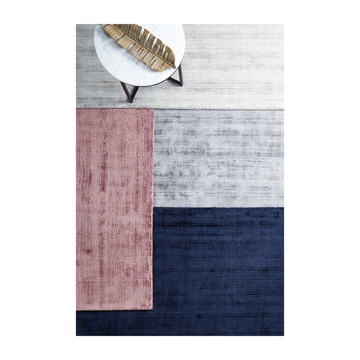 Bliss Hand Loomed Viscose Rug | Buy Bliss Online - Blush, Contemporary ...