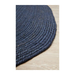 Bondi Oval Rug (Navy)