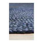 Bondi Oval Rug (Navy)