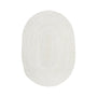 Bondi Oval Rug (White) - 1.5 x 2.2m