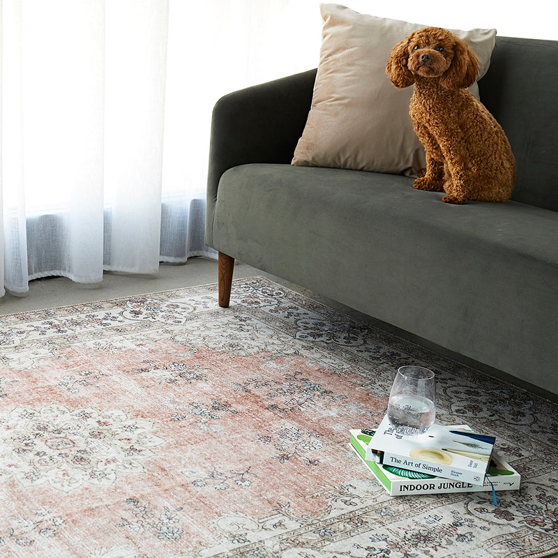 Kindred Coco Rug Kindred Coco Rug | Buy Online: Peach Boho Rug, Low Pile, Machine ...