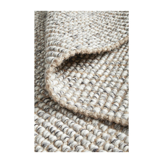 Grey Weave Modern Rectangle Rug | Buy Arabella Online – Life Interiors