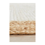 Noosa 333 Rug (White, Natural)