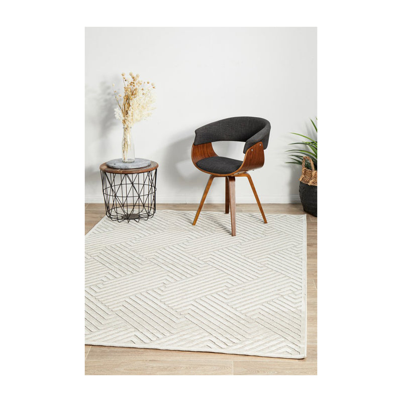 York Rug (Natural White)