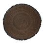 Reef Rug - Natural / Black / 2.74m Diameter