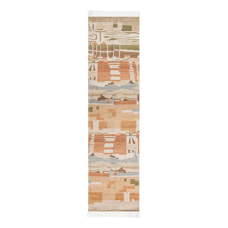 Allegra Abstract Tribal Runner Rug