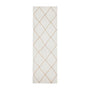 Noosa 222 Runner Rug (White) - 0.8 x 3m