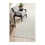 York Runner Rug (Natural White)