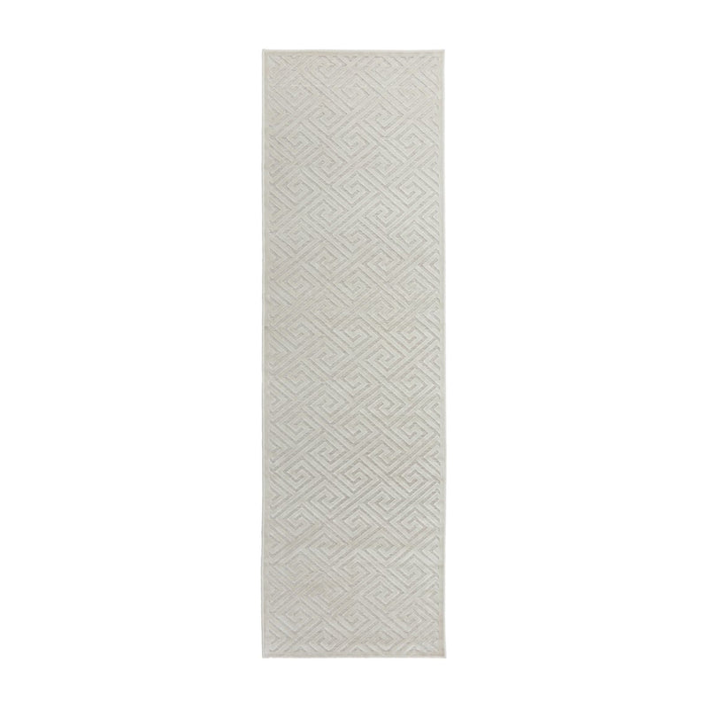 York Runner Rug (Natural White)