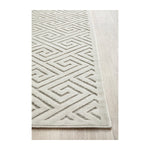 York Runner Rug (Natural White)