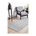 York Runner Rug (Silver)