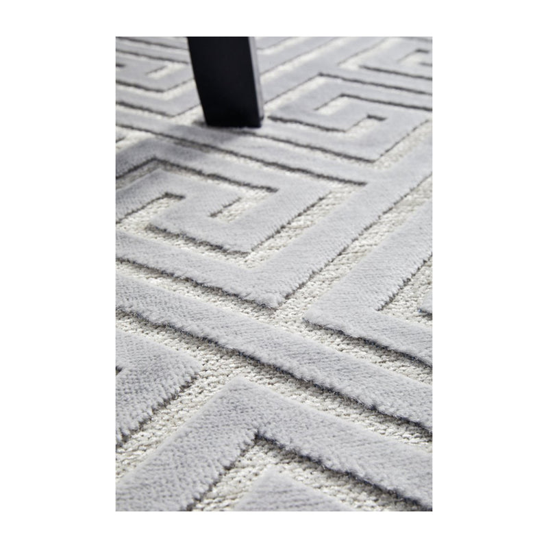 York Runner Rug (Silver)