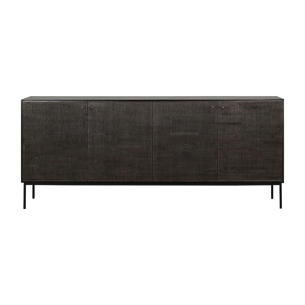 Grooves 4 Door Sideboard