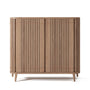 Koppar Shoe Rack Cabinet - Teak