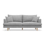 Byron Fabric 3 Seater Sofa - Dove Grey