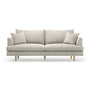 Byron Fabric 3 Seater Sofa - Oatmeal