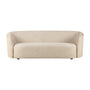 Ellipse 3 Seater Fabric Sofa - Oatmeal
