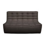 N701 2 Seater Sofa - Dark Grey