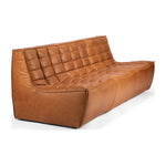 Ethnicraft N701 3 Seater Leather Sofa