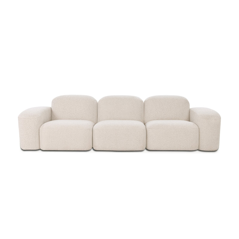 Muse 3 Seat Sofa (Bronte Whipped Cream)