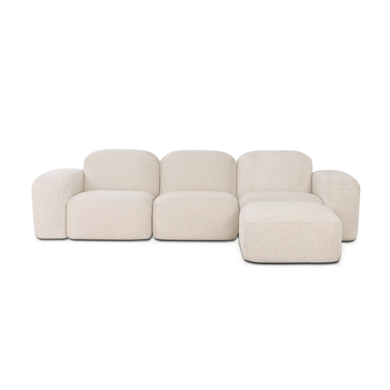 Muse 3 Seat Sofa (Bronte Whipped Cream)