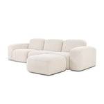 Muse 3 Seat Sofa (Bronte Whipped Cream)