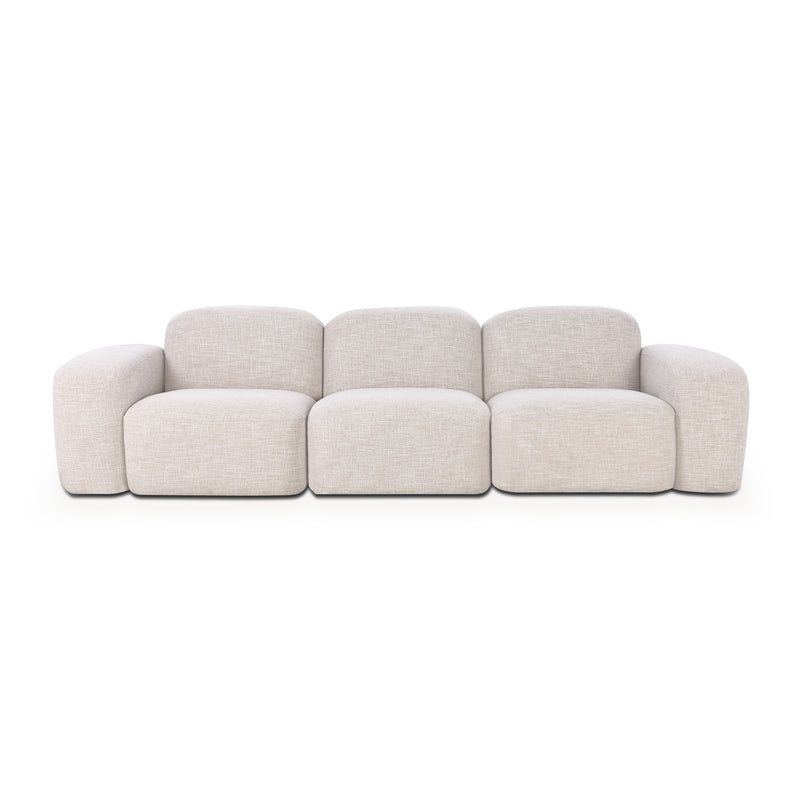 Muse 3 Seat Sofa (Byron Oyster)