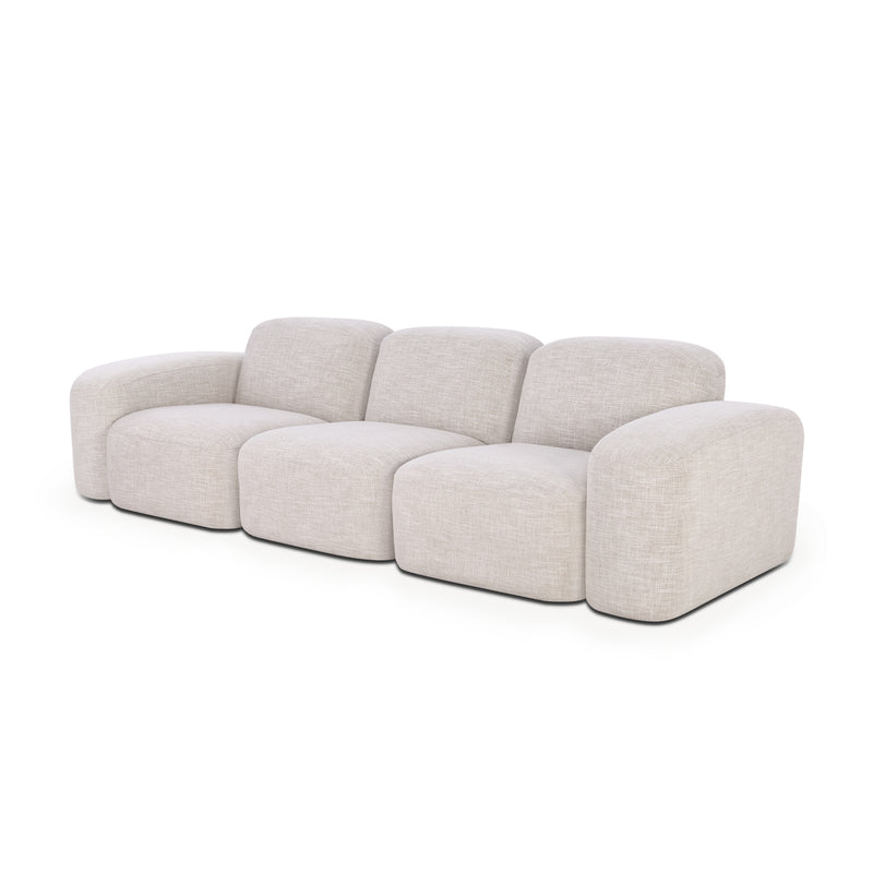 Muse 3 Seat Sofa (Byron Oyster)