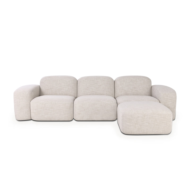 Muse 3 Seat Sofa (Byron Oyster)