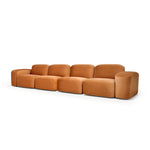 Muse 4 Seat Sofa (Malibu Caramel)