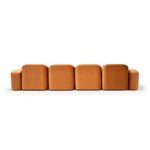 Muse 4 Seat Sofa (Malibu Caramel)