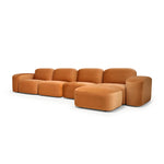 Muse 4 Seat Sofa (Malibu Caramel)